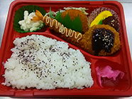 ヒレカツ&エビフライ弁当